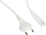 Kabllo furnizimi POSAC C7EU30WH, IEC C7 në CEE 7/16, 3m, e bardhë