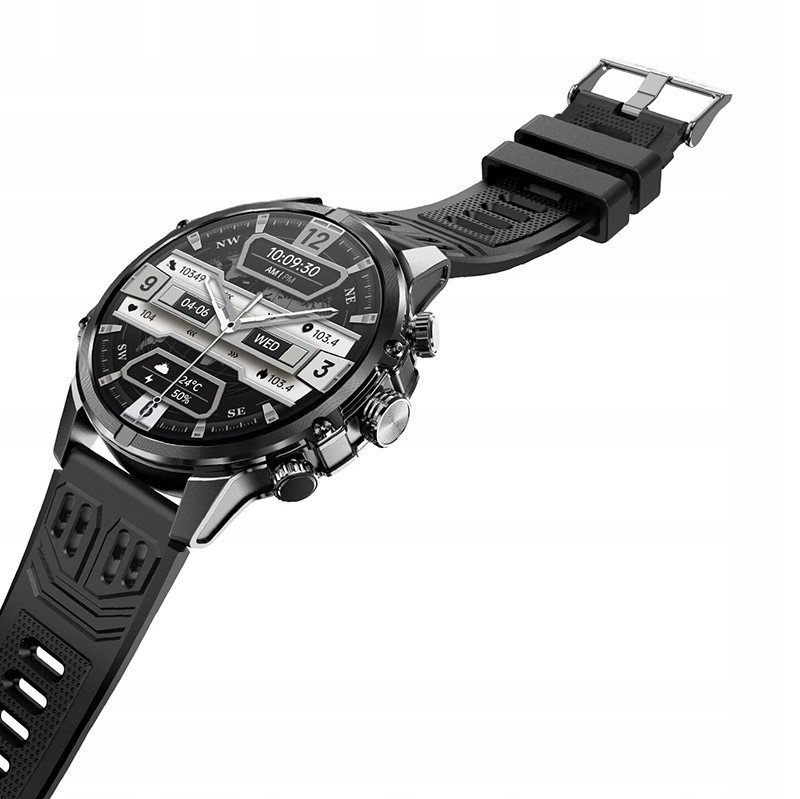 Ora inteligjente BlitzWolf BW AT6 Plus, ekran 1.75" AMOLED, Bluetooth thirrje, e zezë