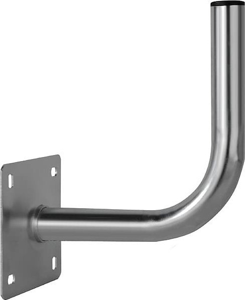 Mbajtëse antene satelitore dhe tokësore, 25 cm, çelik, gri