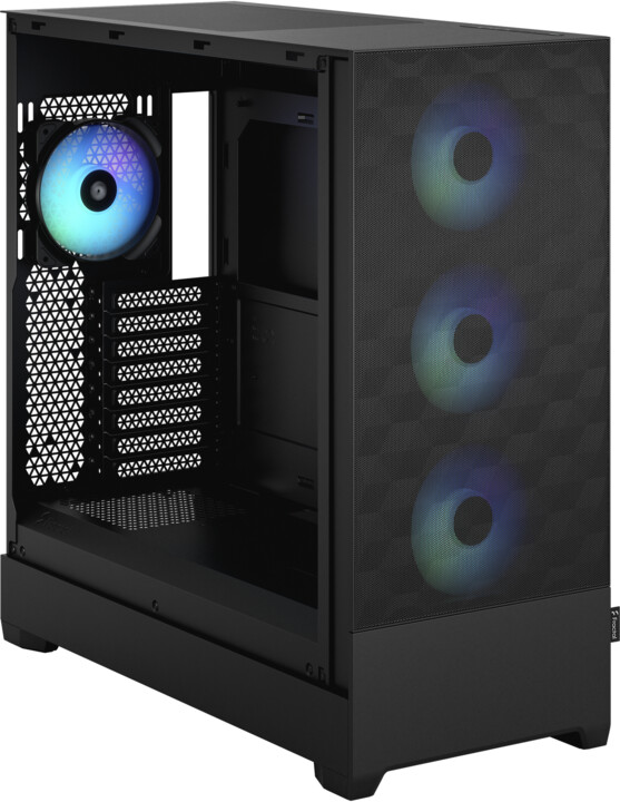 Kasë kompjuteri Fractal Design Pop XL Air RGB Black TG Clear Tint