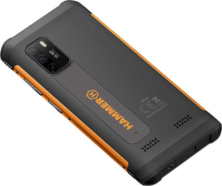 Celular myPhone Hammer Iron 4, 4GB RAM, 32GB, portokalli