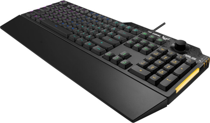 Tastierë ASUS TUF Gaming K1, e zezë