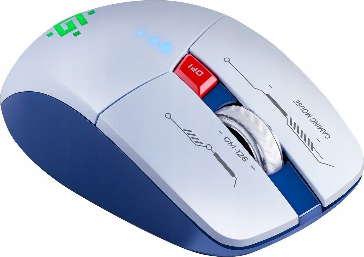 Maus pa tela Defender 52126, Bluetooth 2.4GHz, RGB, i zi