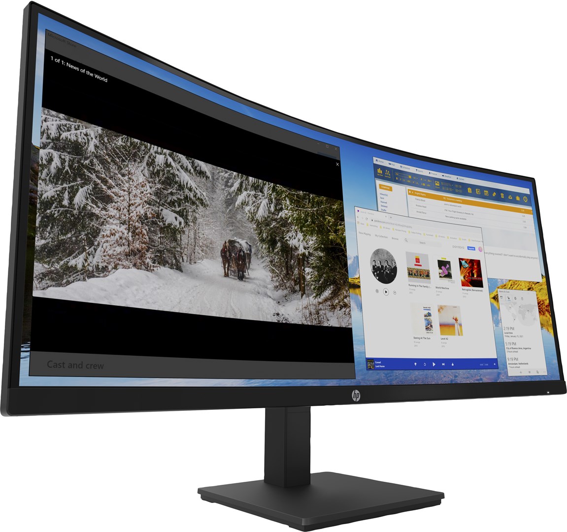 Monitor HP M34d, 34", WQHD, i zi