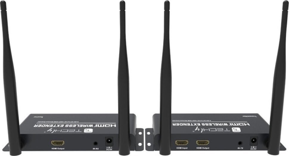 Sistem transmetimi HDMI Techly IDATA HDMI-WL212, Wireless, Full HD 1080p 60Hz, deri 200m