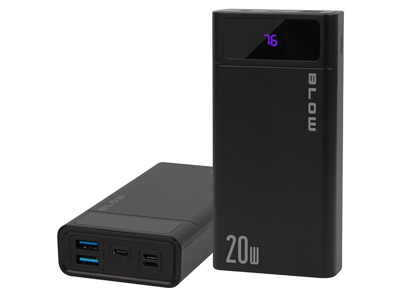 Powerbank Blow PB20E, 20000mAh, QC PD 20W Lightning, i zi