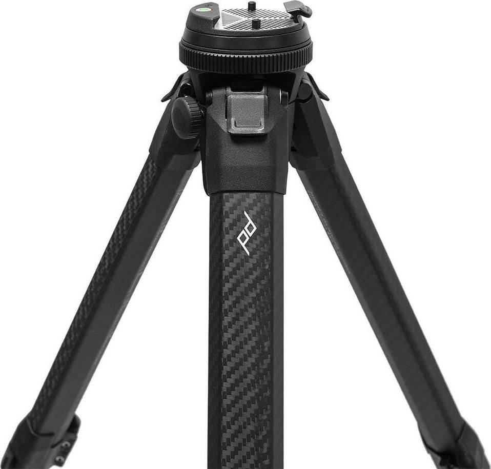 Trekëmbësh udhëtimi Peak Design Travel Tripod, fibër karboni, 150cm, gri
