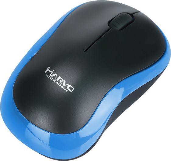 Maus Marvo DWM100BL, 2.4 GHz, 1000 DPI, 10 metra, i zi / kaltër