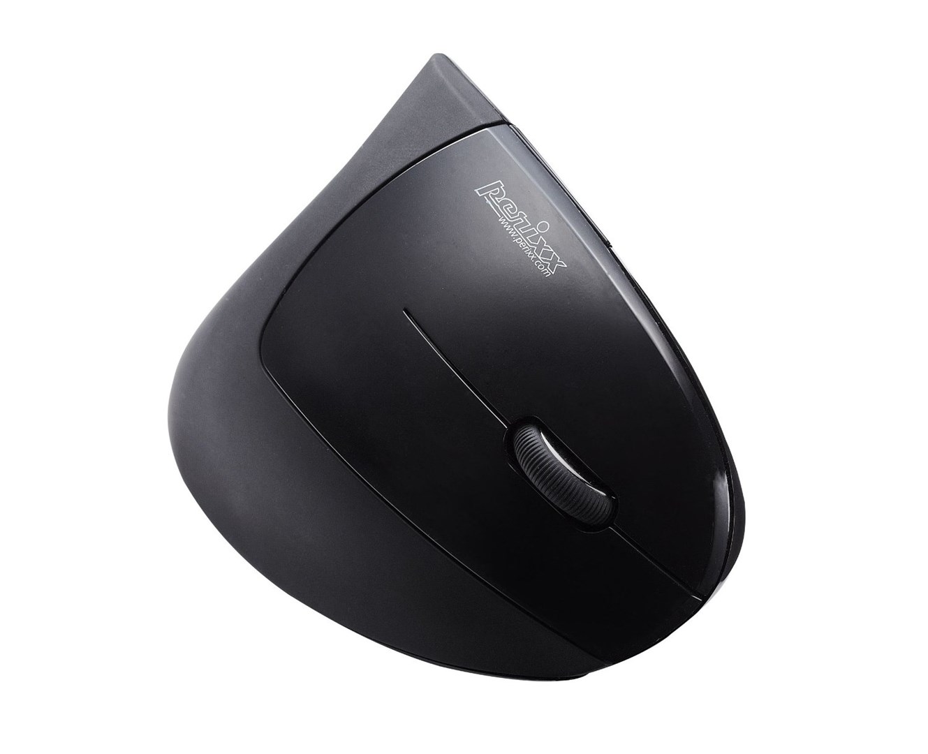 Maus ergonomik Perixx Perimice-513, USB, 6 butona, i zi