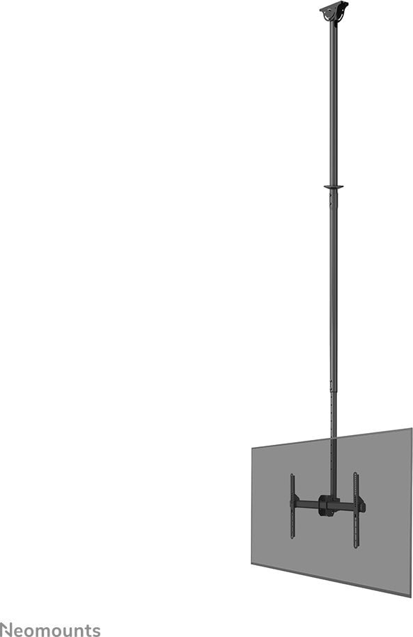 Mbajtës tavani për TV Neomounts CL35-440BL16XL, 37-70", lartësi 250-300 cm, i zi