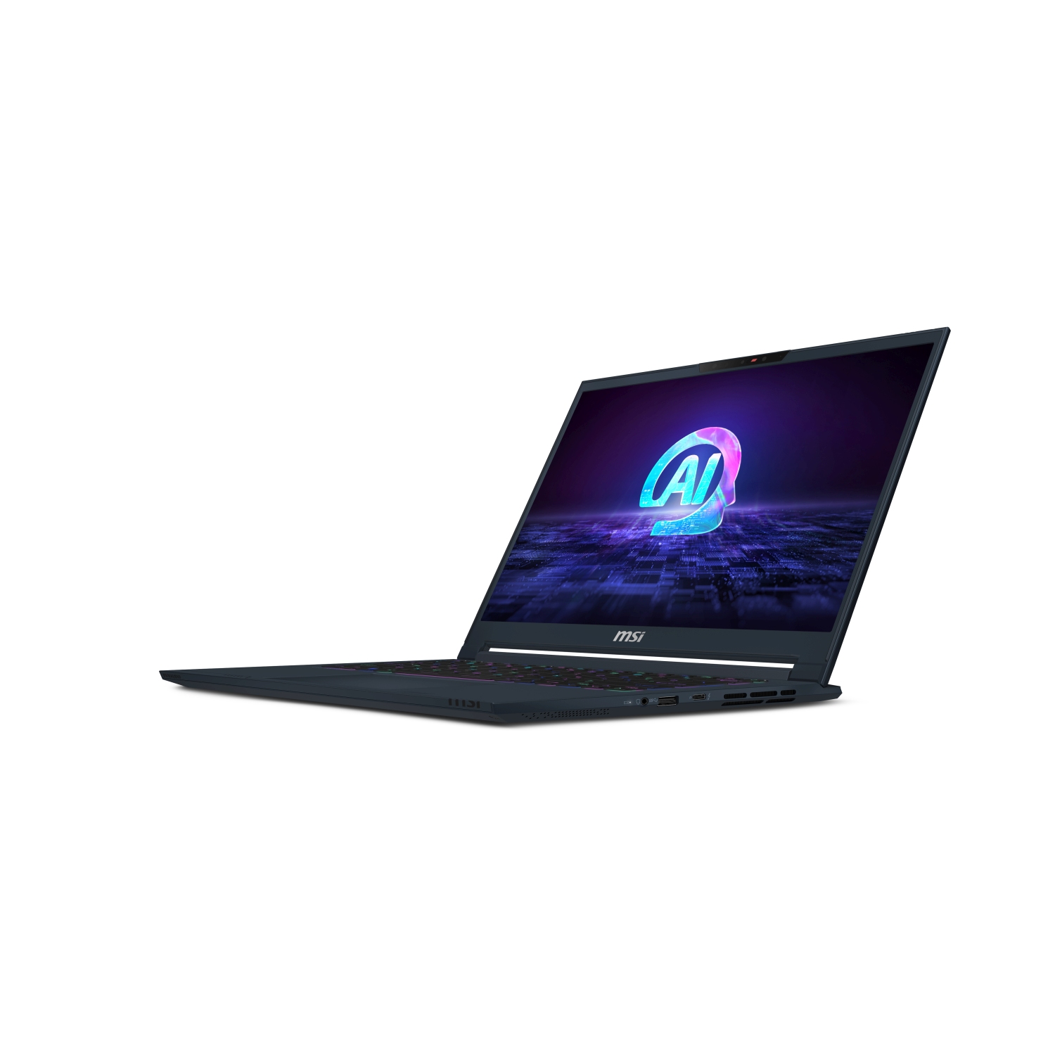 Laptop MSI Stealth 16 AI Studio A1VGG, Intel Core Ultra U7-155H, 16", 2560x1600, 32GB RAM DDR5, 1TB SSD, NVIDIA GEFORCE RTX 4070, Win 11 Home, i kaltër