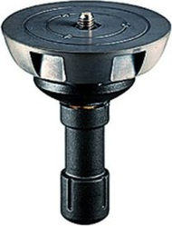 Adapter koke tripod Manfrotto, për tas 100mm, alumin, i zi