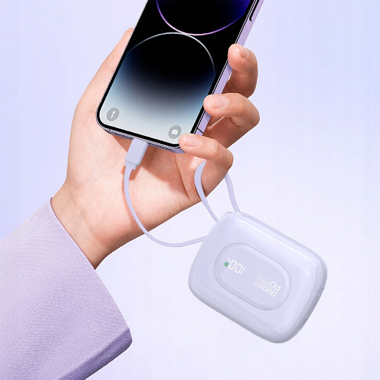 Power bank Dudao K32, 10000mAh, 22.5W, lejla