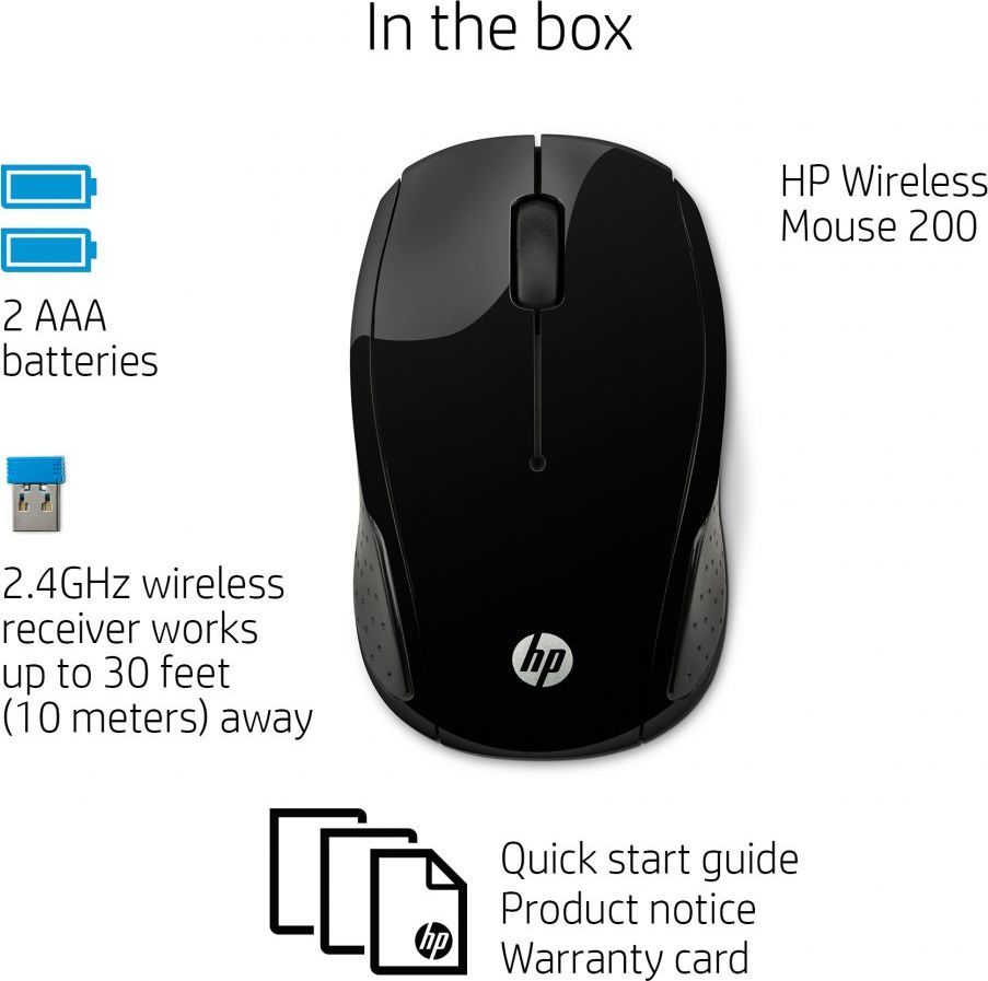 Maus HP, wireless, USB, i zi