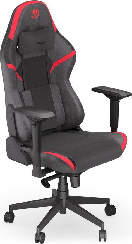 Karrige Gaming Endorfy Scrim RD (EY8A002), 128x74x69 cm, kapacitet 120 kg, e kuqe/e zezë