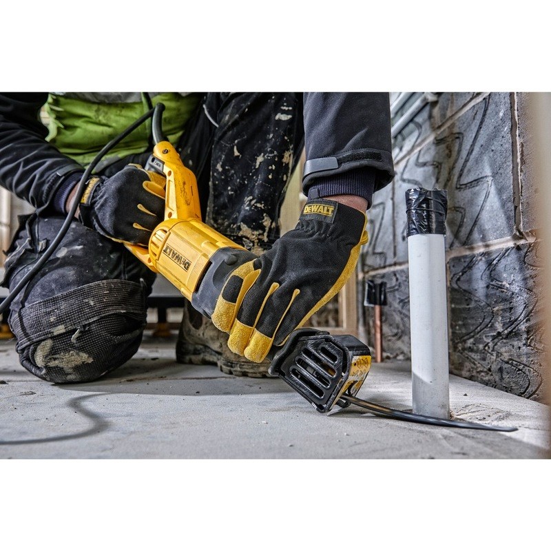 Sharrë reciproke Dewalt DWE305PK, 1100W, prerje e shpejtë, e verdhë