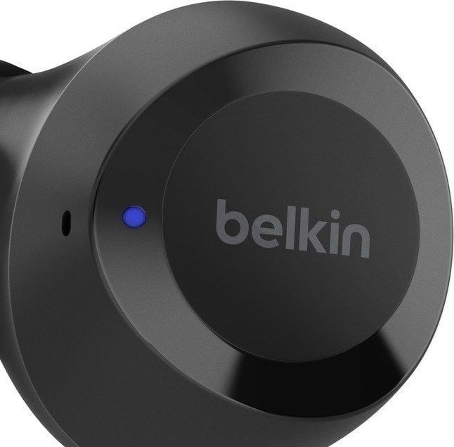Kufje wireless Belkin SoundForm Bolt, TWS, 28 orë bateri, të zeza