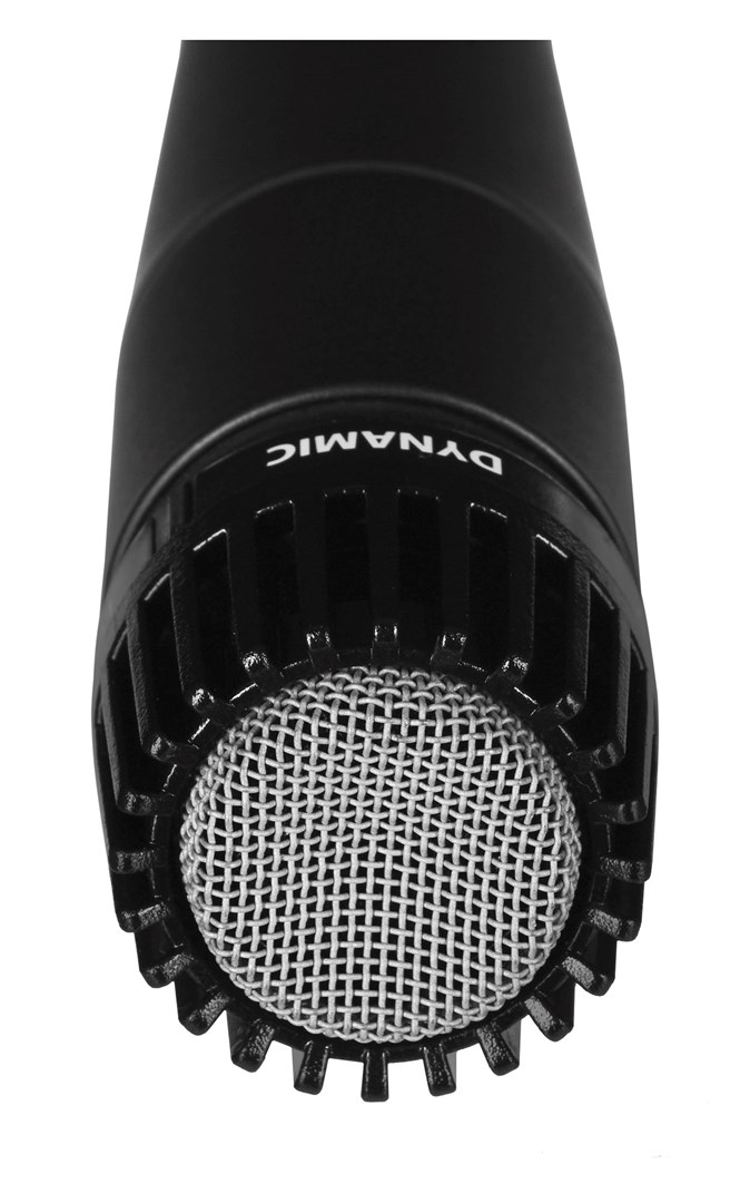 Mikrofon dinamik Shure SM57, kardioid, për instrumente, i zi