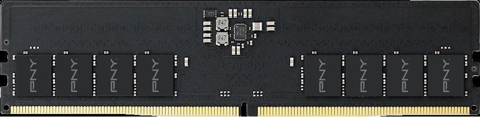 Memorie RAM PNY MD16GSD55600-BLK, 16GB, DDR5, e zezë