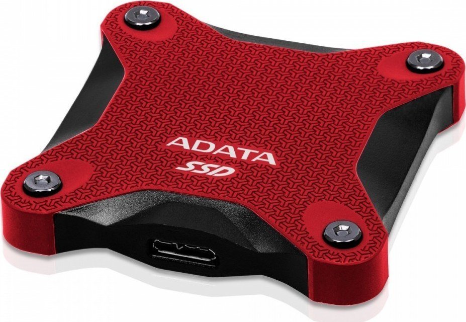 SSD i jashtëm ADATA SD620, 512GB, USB, i zi e kuqe