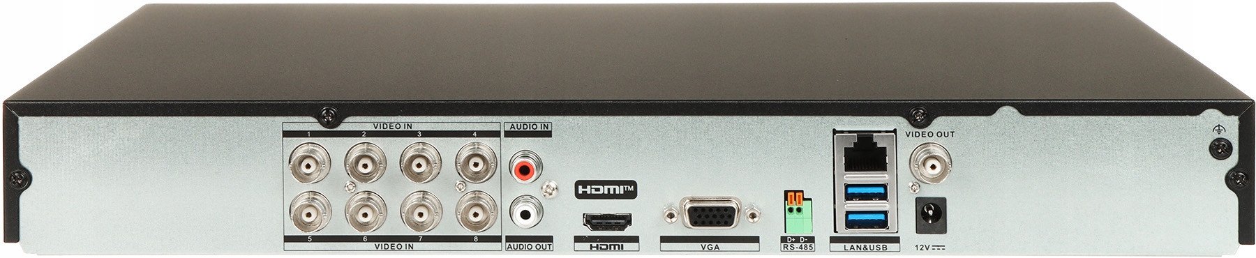 DVR Хиквижн IDS-7208HUHI-M2/XT, 8 канали, AcuSense, црн