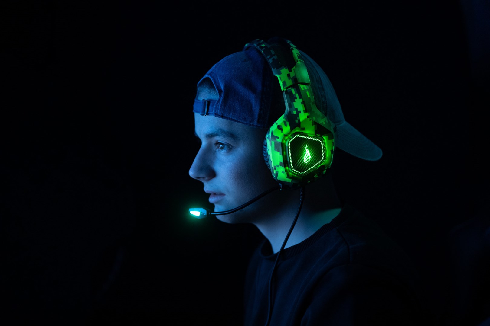 Kufje Surefire Skirmish, gaming, të gjelbra
