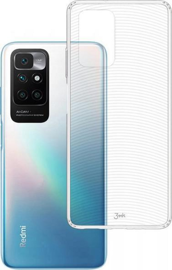 Mbrojtëse 3MK All - Safe AC për Xiaomi Redmi 10, transparente