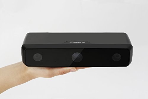 Skaner 3D desktop EinScan SE, modalitet fiks dhe automatik, saktësi 0.1 mm, i zi