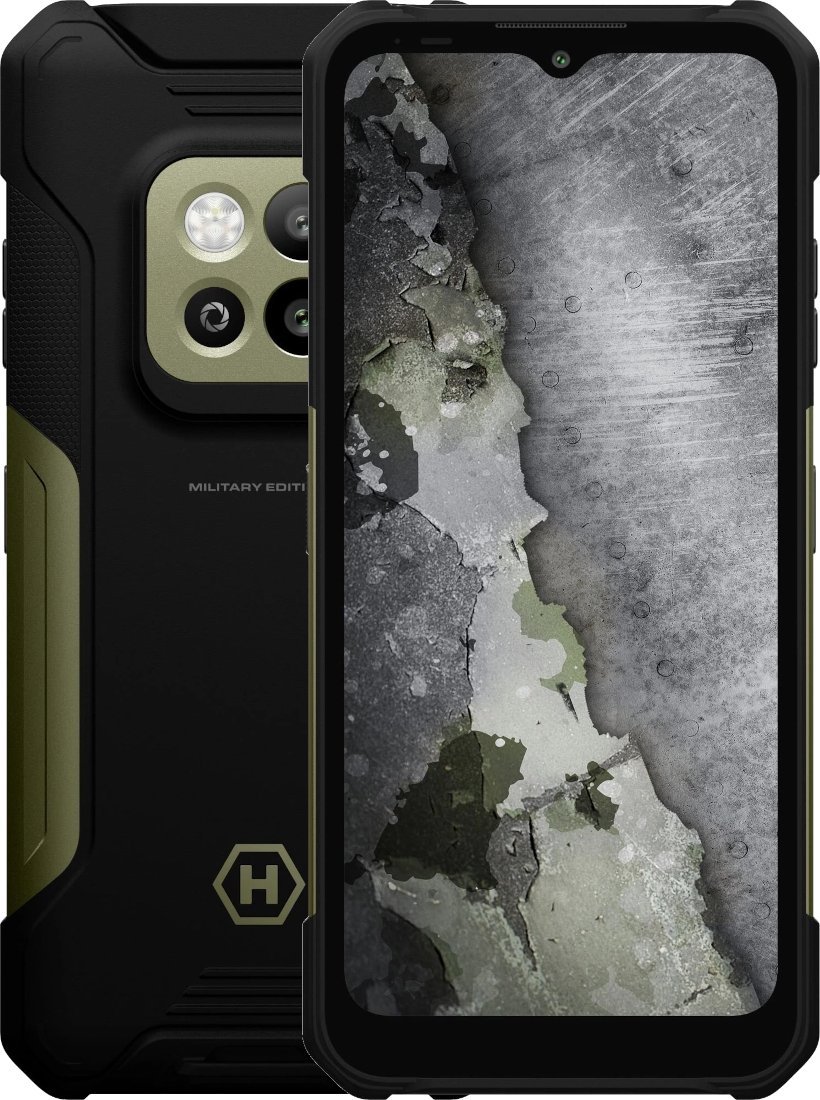 Телефон Hammer Construction 2 5G Military Edition, 6GB RAM, 128GB, црн