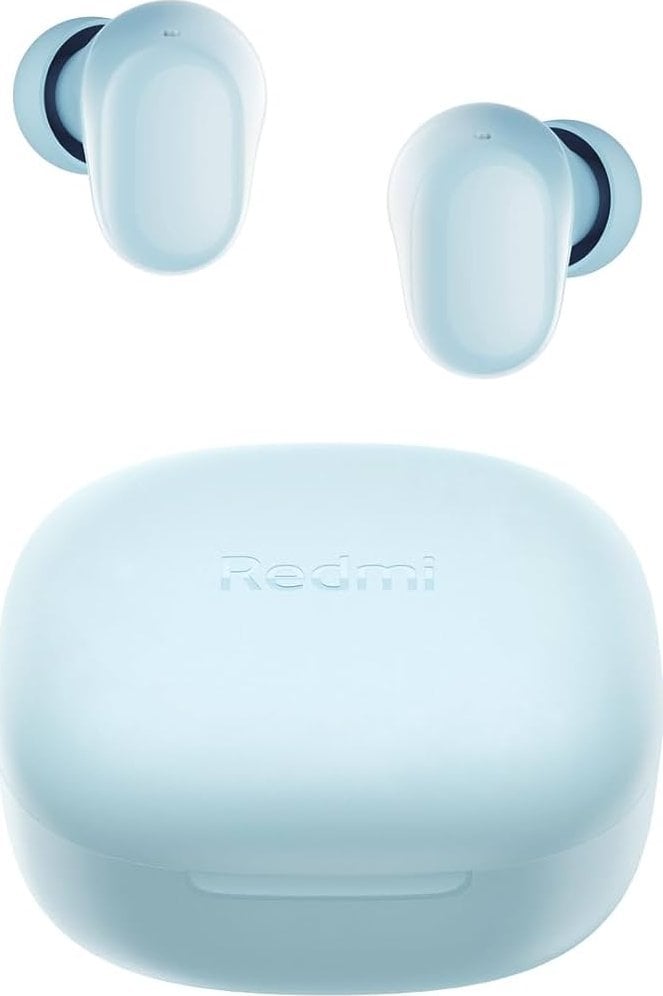 Безжични слушалки Xiaomi Redmi Buds 6 Play, Bluetooth, со кутија за полнење, сини