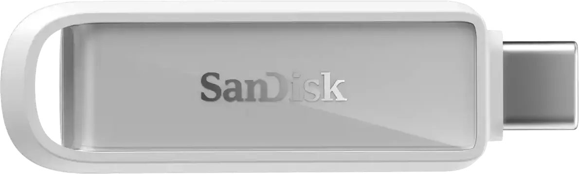 USB flash SanDisk Phone Drive, 128GB, USB Type C 3.2 Gen 1, i bardhë