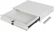 Фиока-рафт за кабинет рек Ланберг 19", 2U, 483x360mm, 90kg, сива