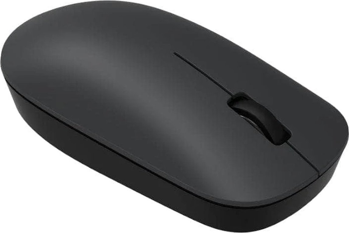 Mouse wireless Xiaomi Lite Mouse, 2.4GHz, optik, gri e errët