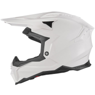 Helmetë motocross Nox N634 2025, ECE 22.06, e bardhë