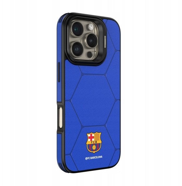 Mbulesë telefoni OCPC FC Barcelona, lëkurë PU, me mbajtëse, antirrëshqitëse