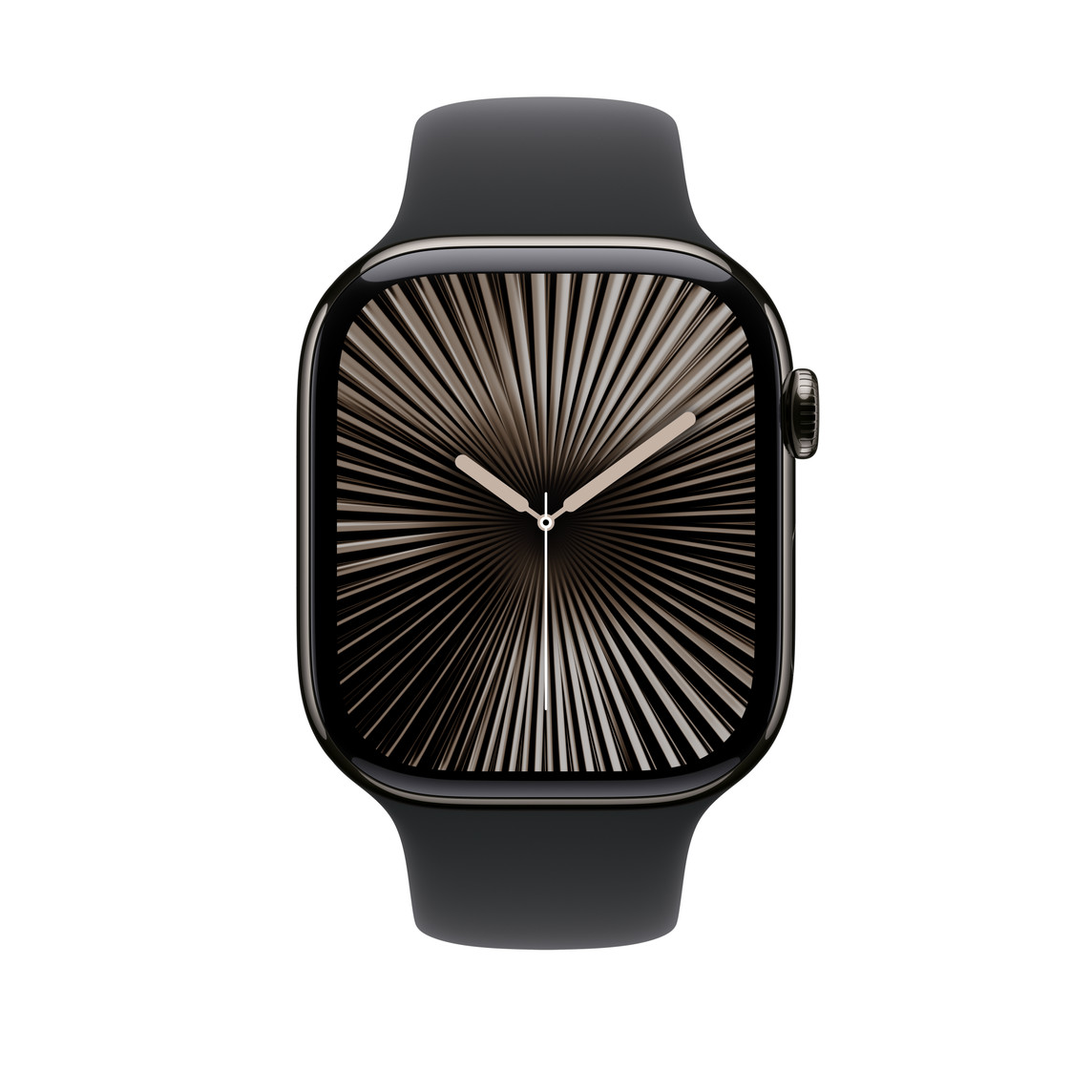 Apple Watch 46mm Sport Band, Black Sport Band, M/L