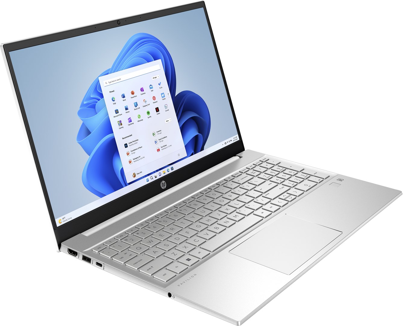 Laptop HP Pavilion 15-eg3214nw, 15.6", Intel i5-1335U, 16 GB RAM, 512 GB SSD, i bardhë