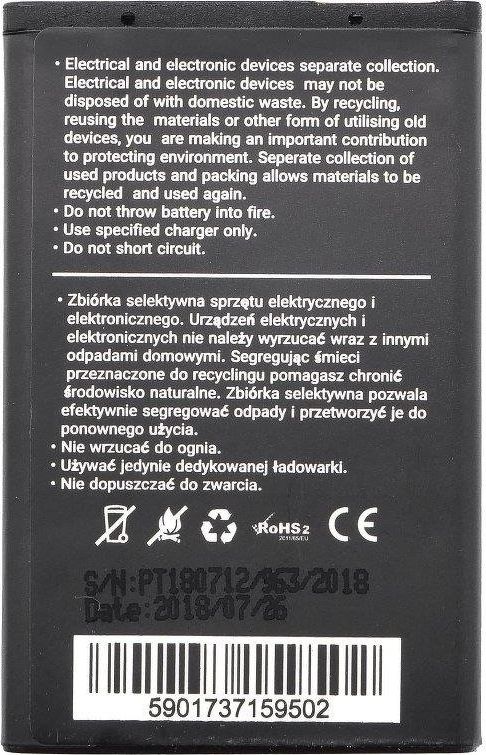 Bateri telefoni Blue Star për Nokia 6101 6100 6300, 800 mAh, Li Ion