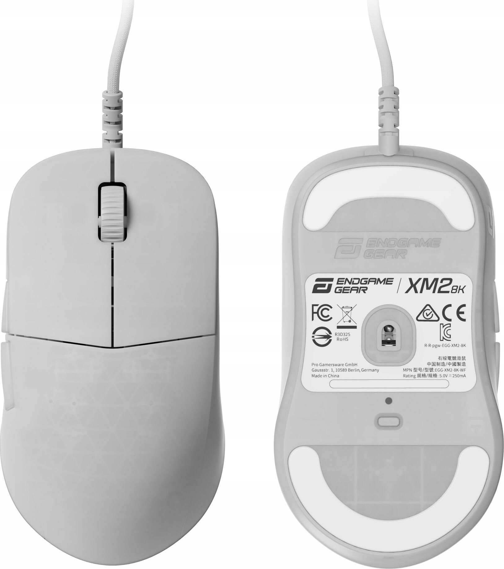 Mi kompjuteri gaming Endgame Gear XM2 8K, 8000Hz, Kailh GX, i bardhë