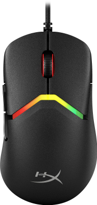 Maus gaming HyperX Pulsefire Saga, me kabllo, RGB, i zi