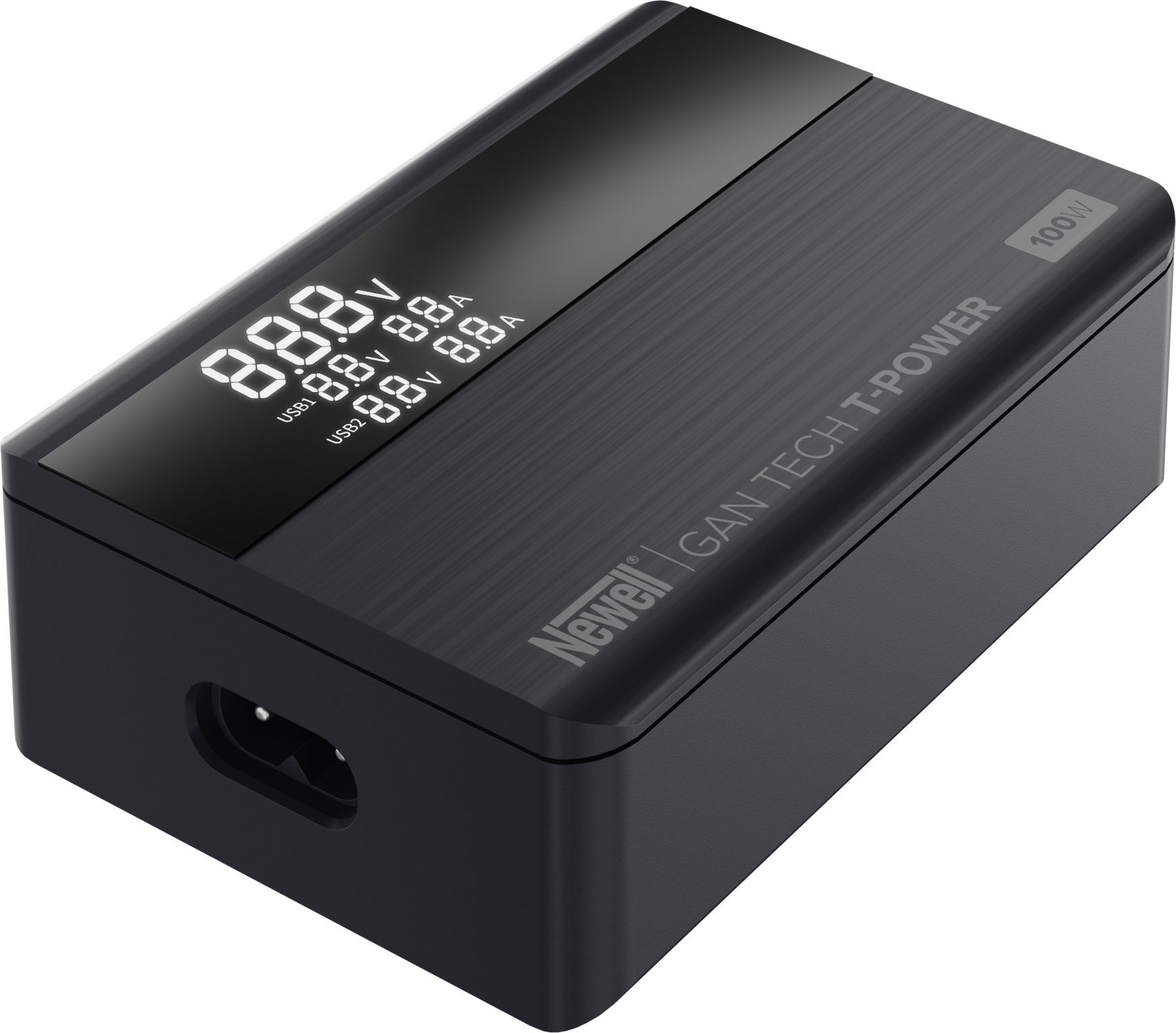 Karikues rrjeti Newell GaN Tech T-power 100W, 2x USB C, USB A, i zi
