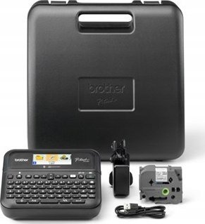 Printer etiketash Brother P-Touch PT-D610BTVP, tastierë integruar, lidhje Bluetooth, i zi