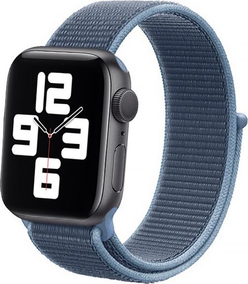 Rrip sportiv Crong Sports Band Nylon për Apple Watch 38/40mm, e kaltër