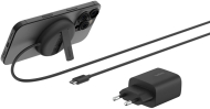 Karikues magnetik Belkin Qi2, 15W, me adapter, i bardhë