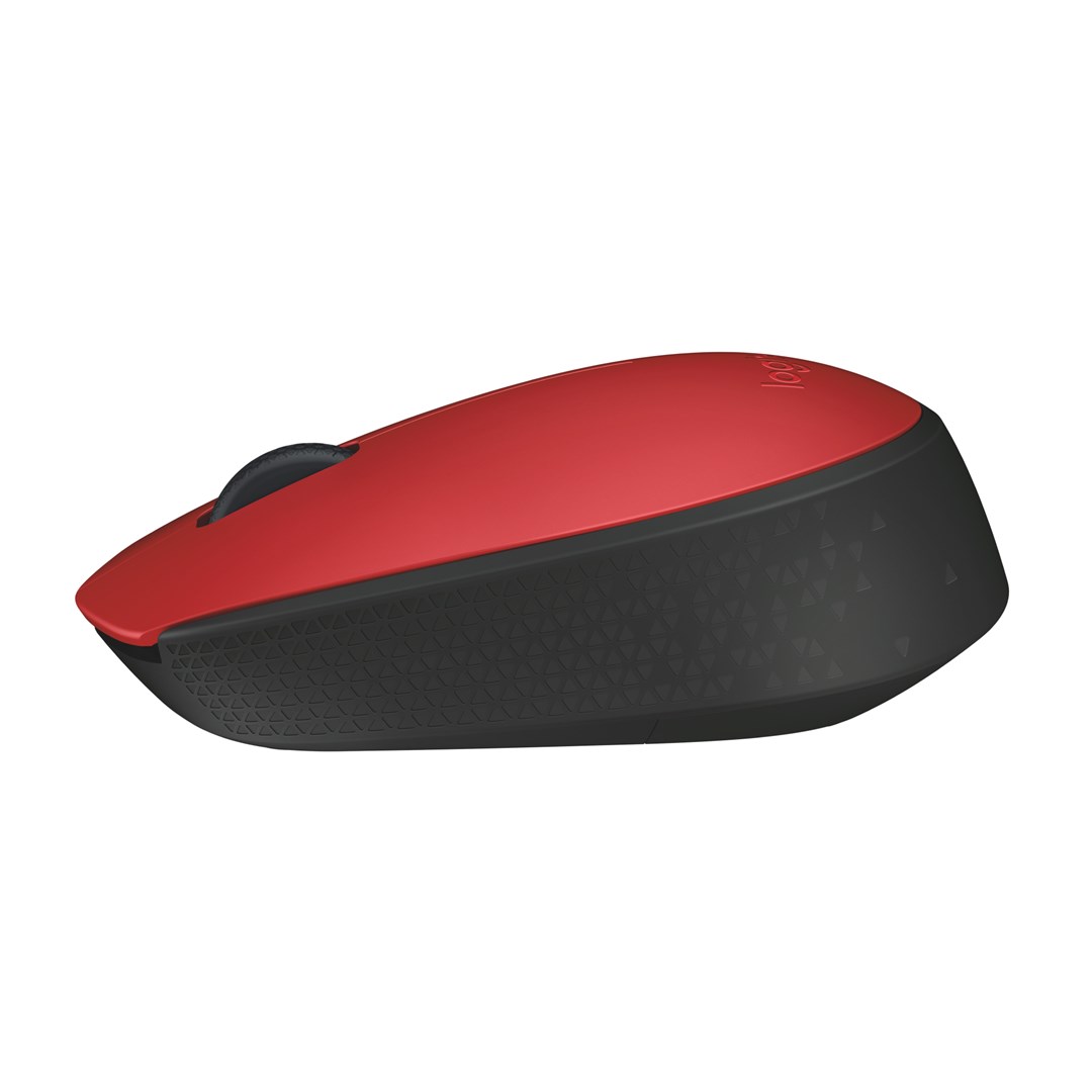Maus Logitech M170, RF Wireless, i kuq