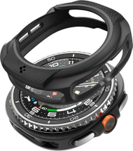 Mbulesë Spigen Liquid Air për Samsung Galaxy Watch 8 Classic 46mm, TPU fleksibël, matte, e zezë