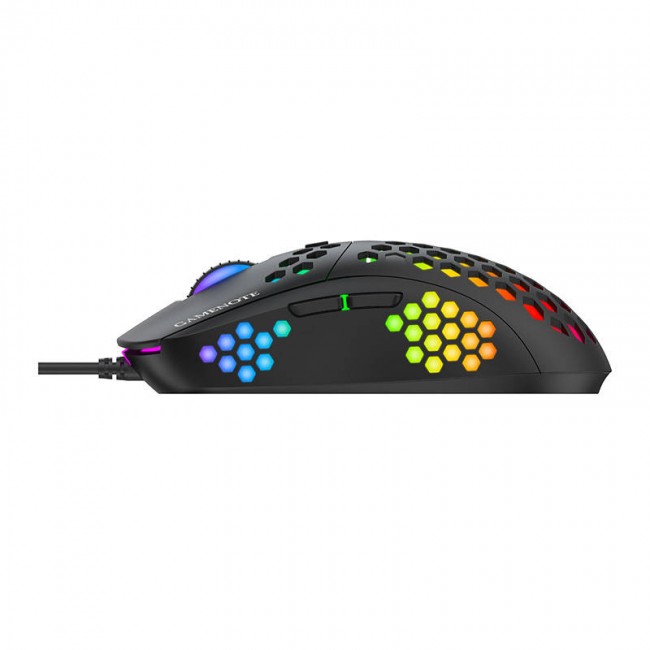 Maus gaming Havit Gamenote MS878, 10000 DPI, RGB, i zi