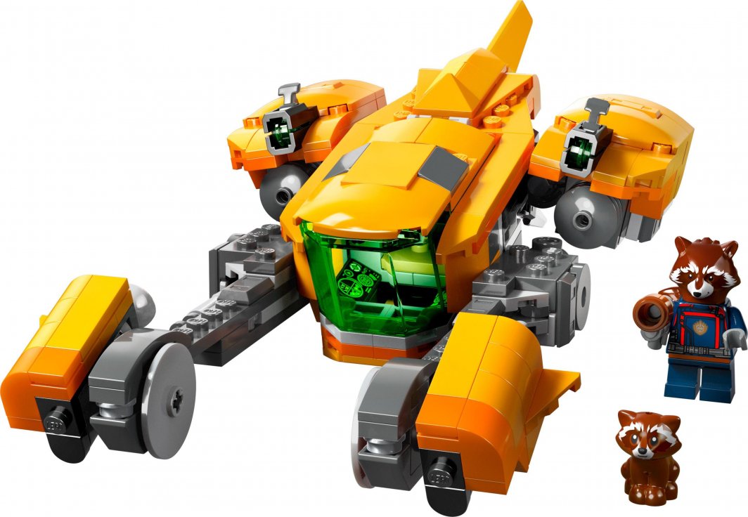 Set LEGO® Marvel 76254 Little Rocket's Spaceship, 330 pjesë