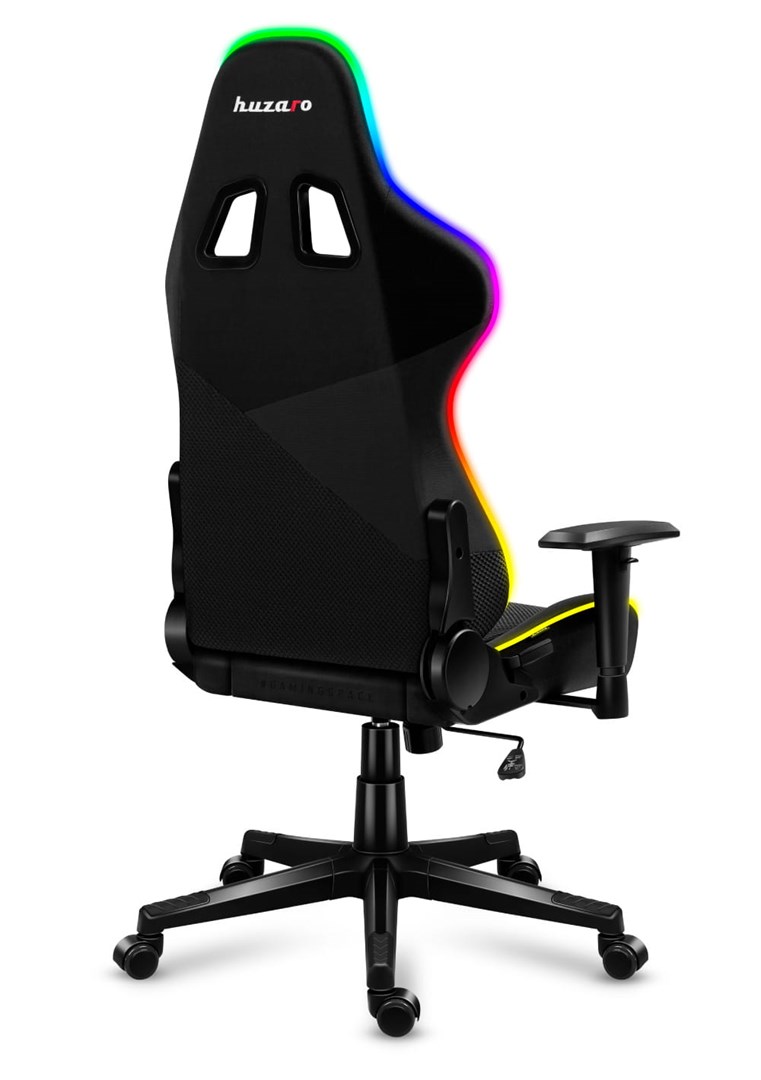 Karrige Huzaro Force 6.2 Mesh RGB LED, e zezë