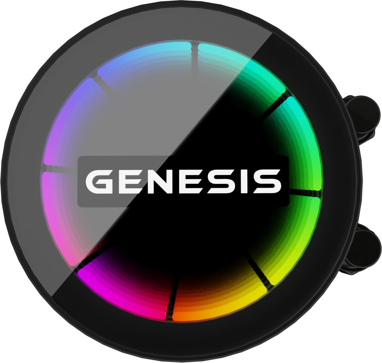 Ftohës uji për procesor Genesis Hydria 360, radiator 360mm, ARGB, i zi